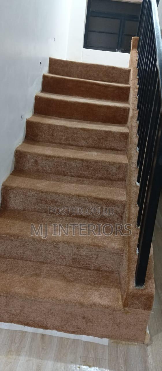 Modern Stair Carpet Installation – Stylish Safe Flooring Solution - main view