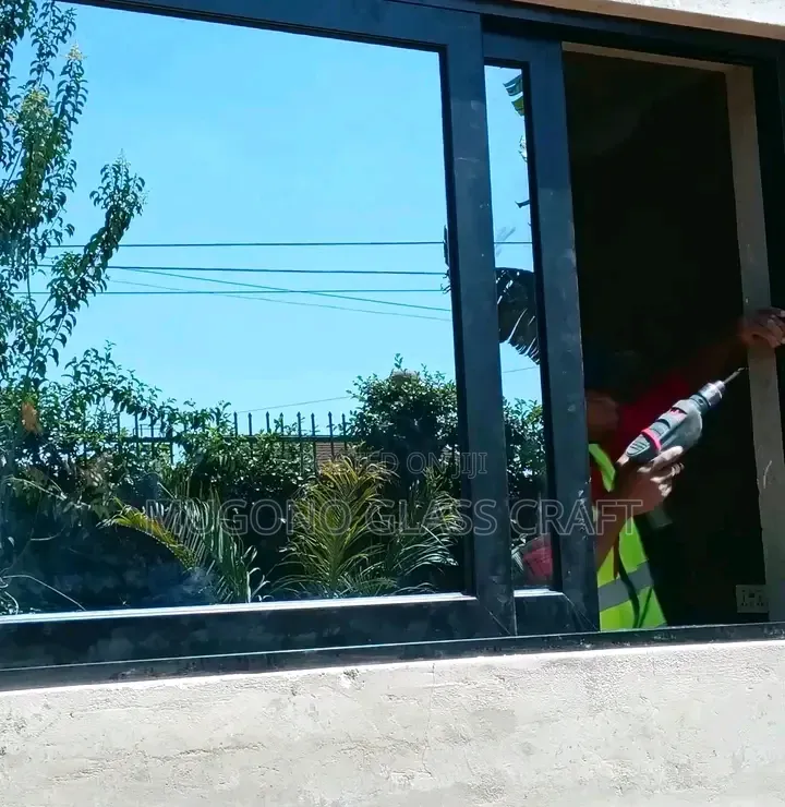 Black Coated Aluminium Windows