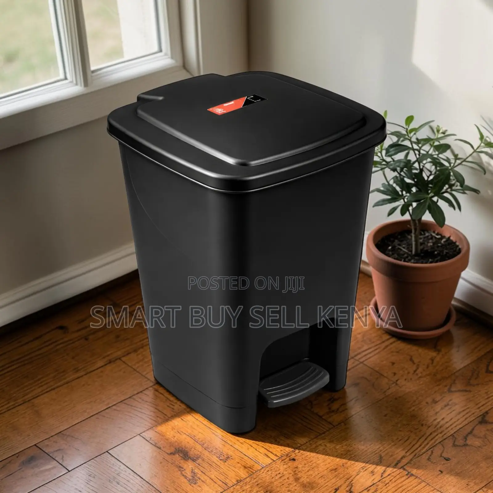 Professional Finish 30litres Hard Plastic Step Pedal Waste Garbage Bin