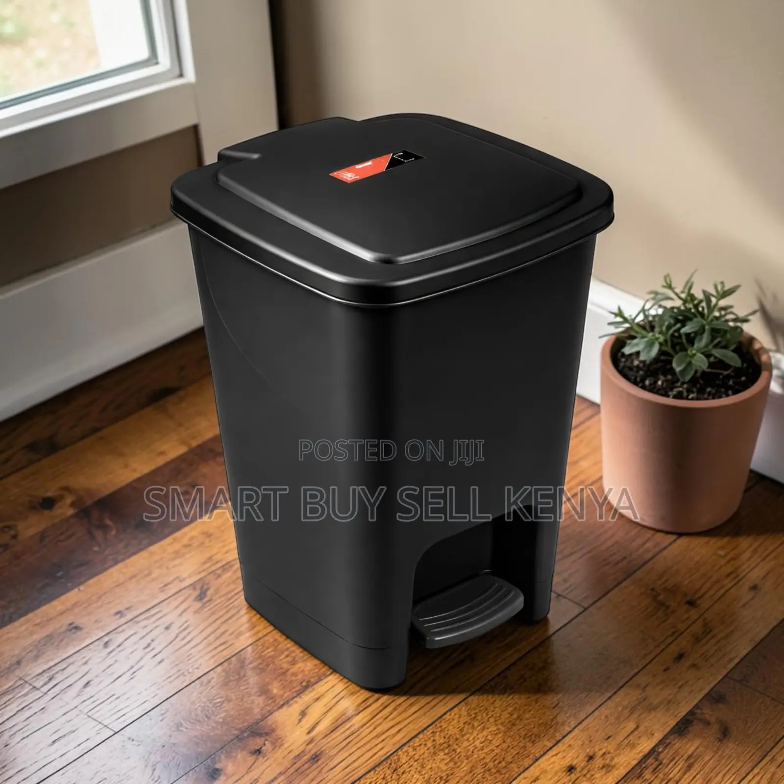 Practical Design 30 Litres Hard Plastic Step Pedal Waste Garbage Bin