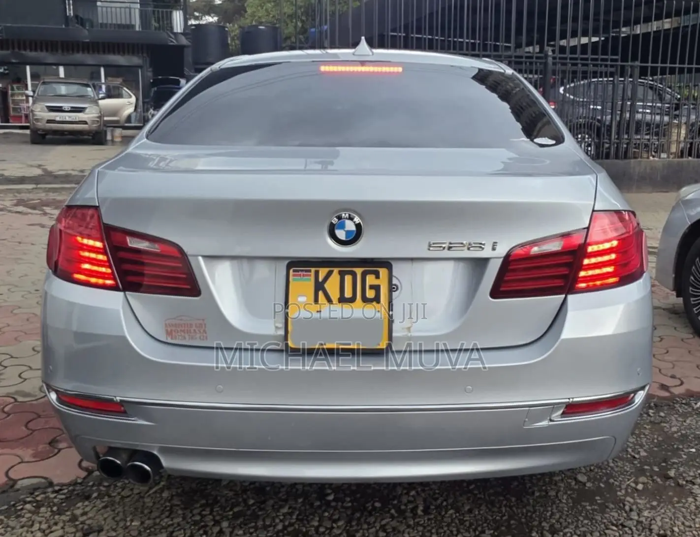 BMW 528i 2014 Silver
