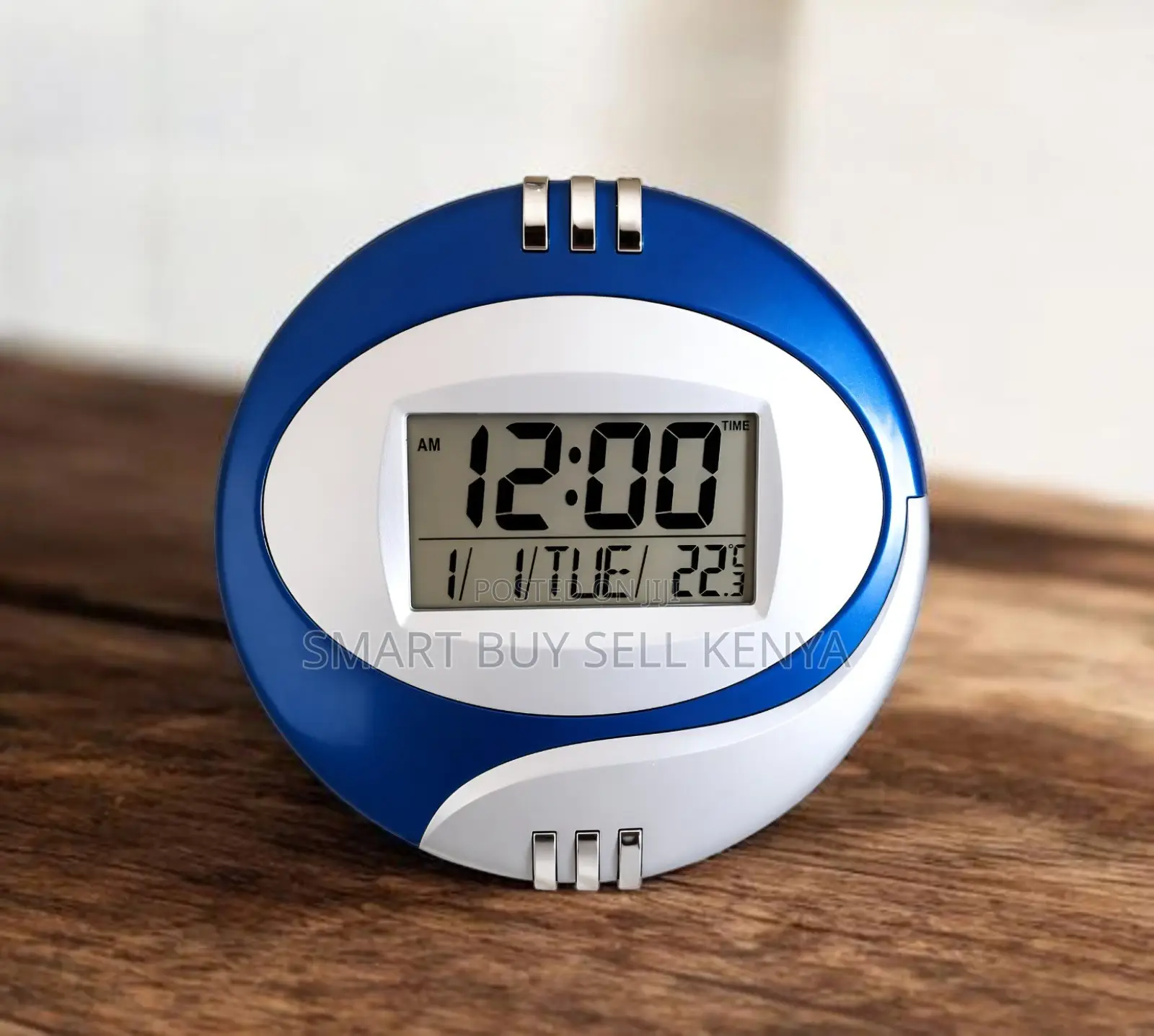 Temperature Display Modern Frame Table and Wall Mount Digital Clock