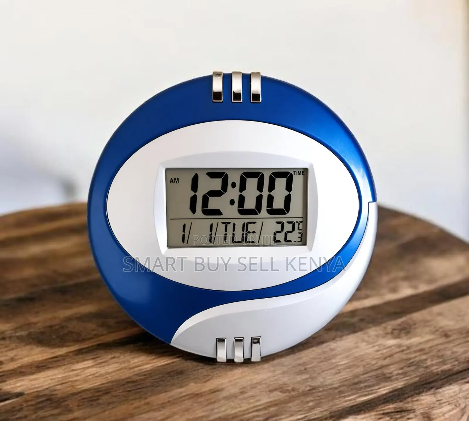 Sleek Finish High Performance Build Table and Wall Mount Digital Clock