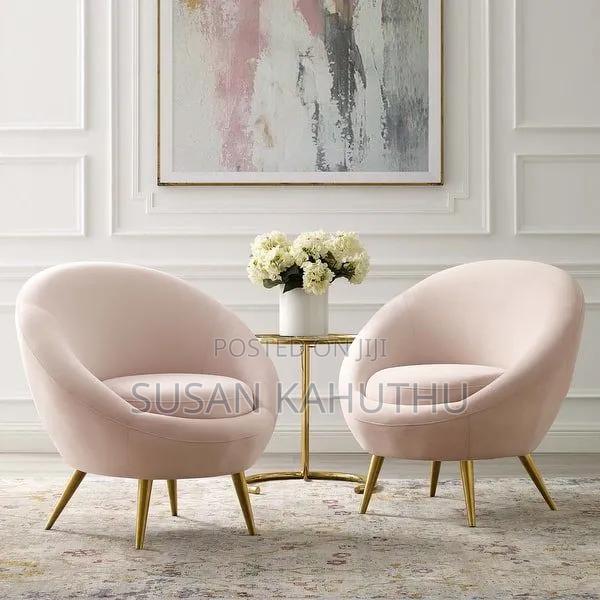 Blush Pink Heavenly Parlour Seats