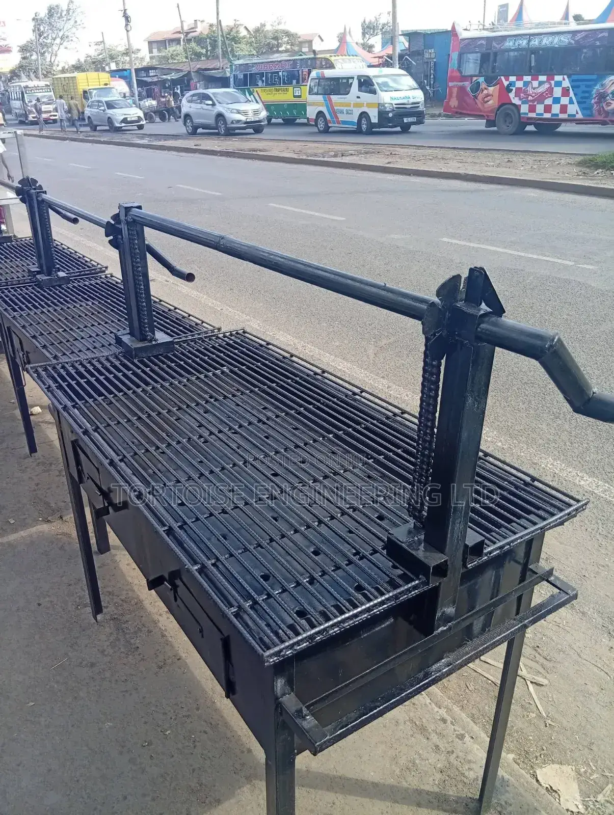 Nyama Choma Grill ( Mild Steel Charcoal Grill) Size 32*