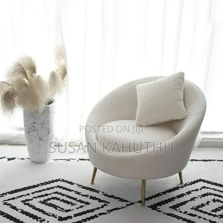 White Ethereal Bedroom Sofa