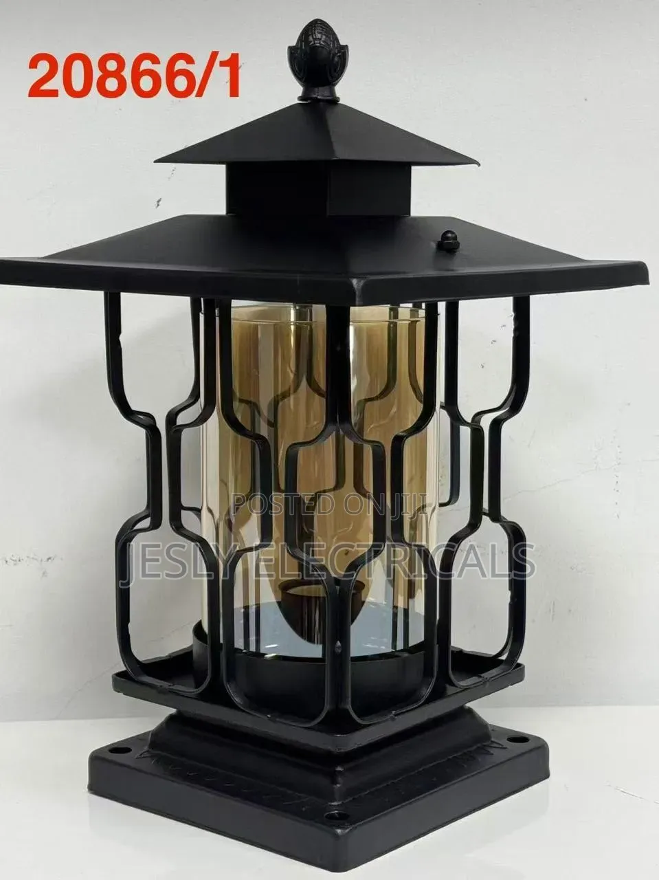 Luxury Black Pillar