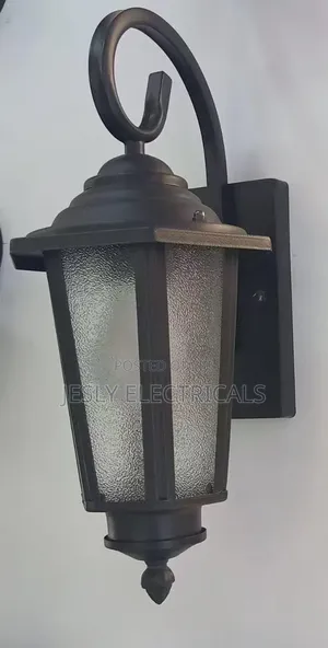 Black Traditionally Styled Outdoor Wall Lantern