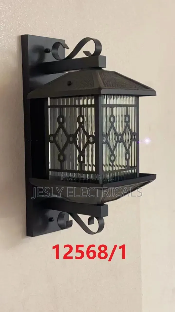 Matte Black Outdoor Wall Sconce
