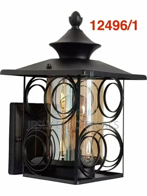 Matte Black Outdoor Wall Light