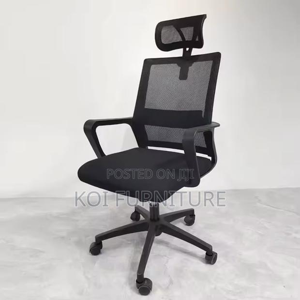 Office Chairs; Ergonomic Office Seat With High Backrest