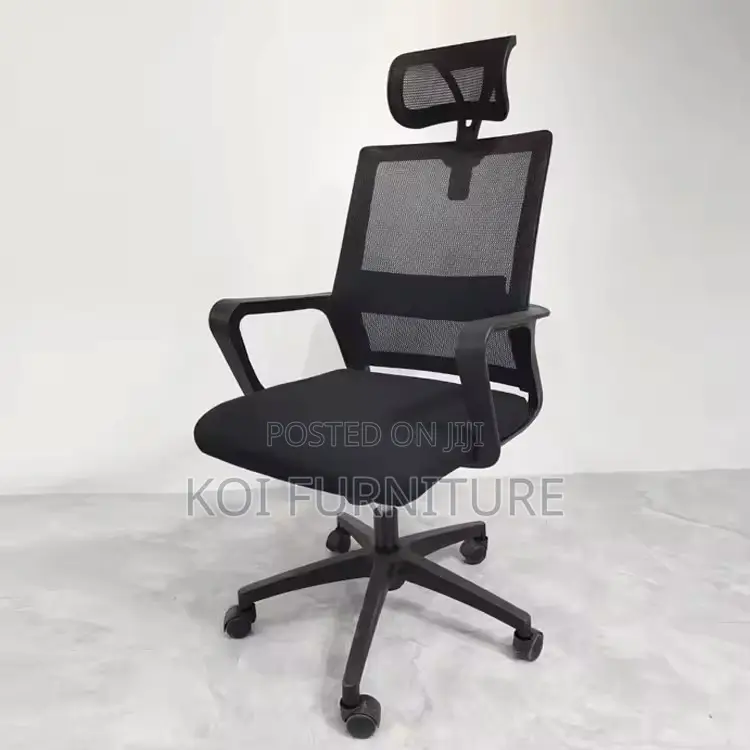 Office Chairs; Ergonomic Office Seat With High Backrest