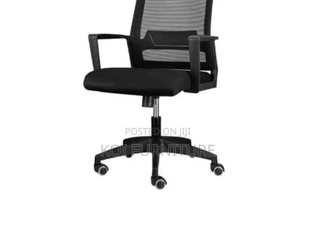 Office Chairs; Ergonomic Office Seat With High Backrest - thumbnail 4