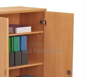 Office Cabinet; Two Doors Lockable Credenza Cabinet