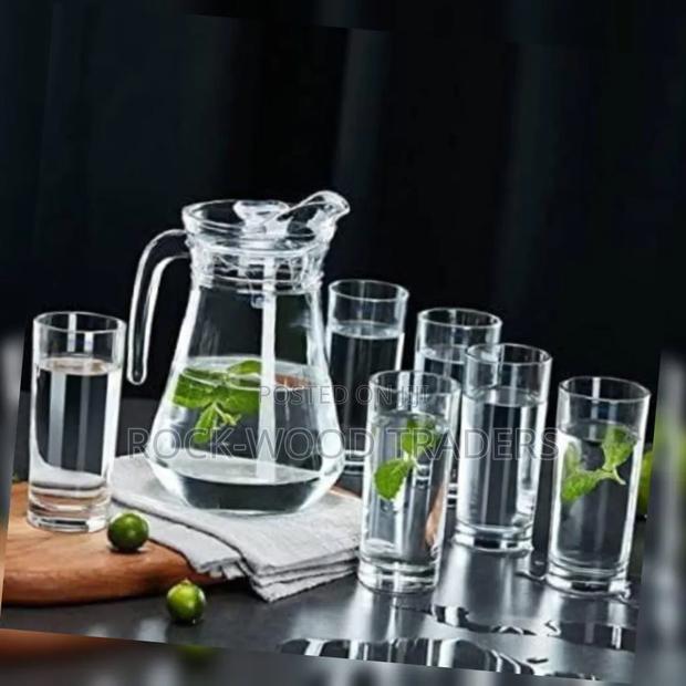 Water Glass Set With Jug