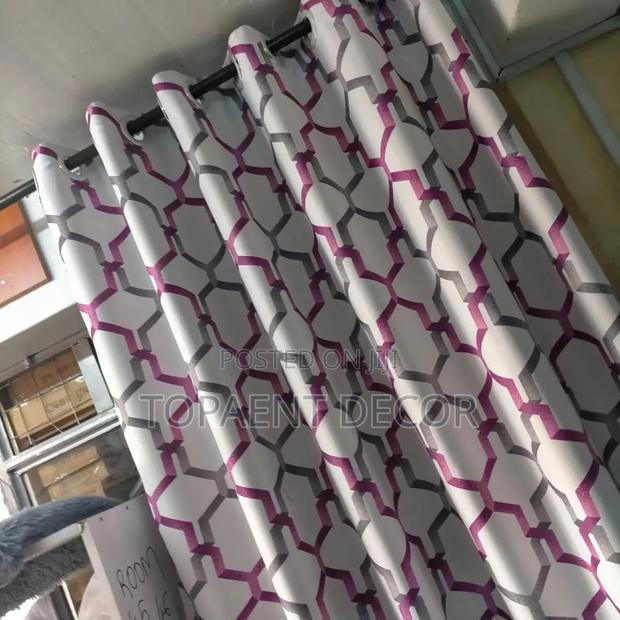 Translucent Foldable, Machine Washable Window Curtains - main view