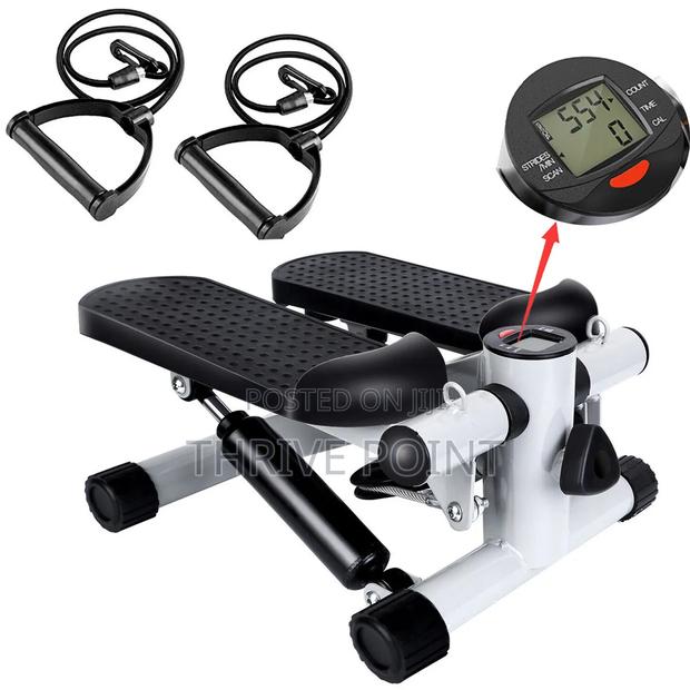 Mini Stepper With Resistance Bands