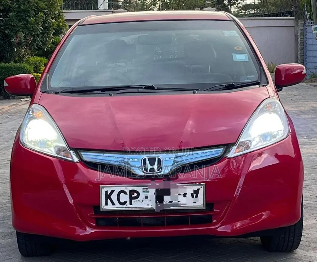 Honda Fit 2011 Red