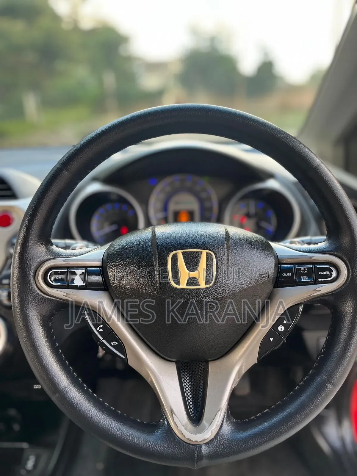Honda Fit 2011 Red