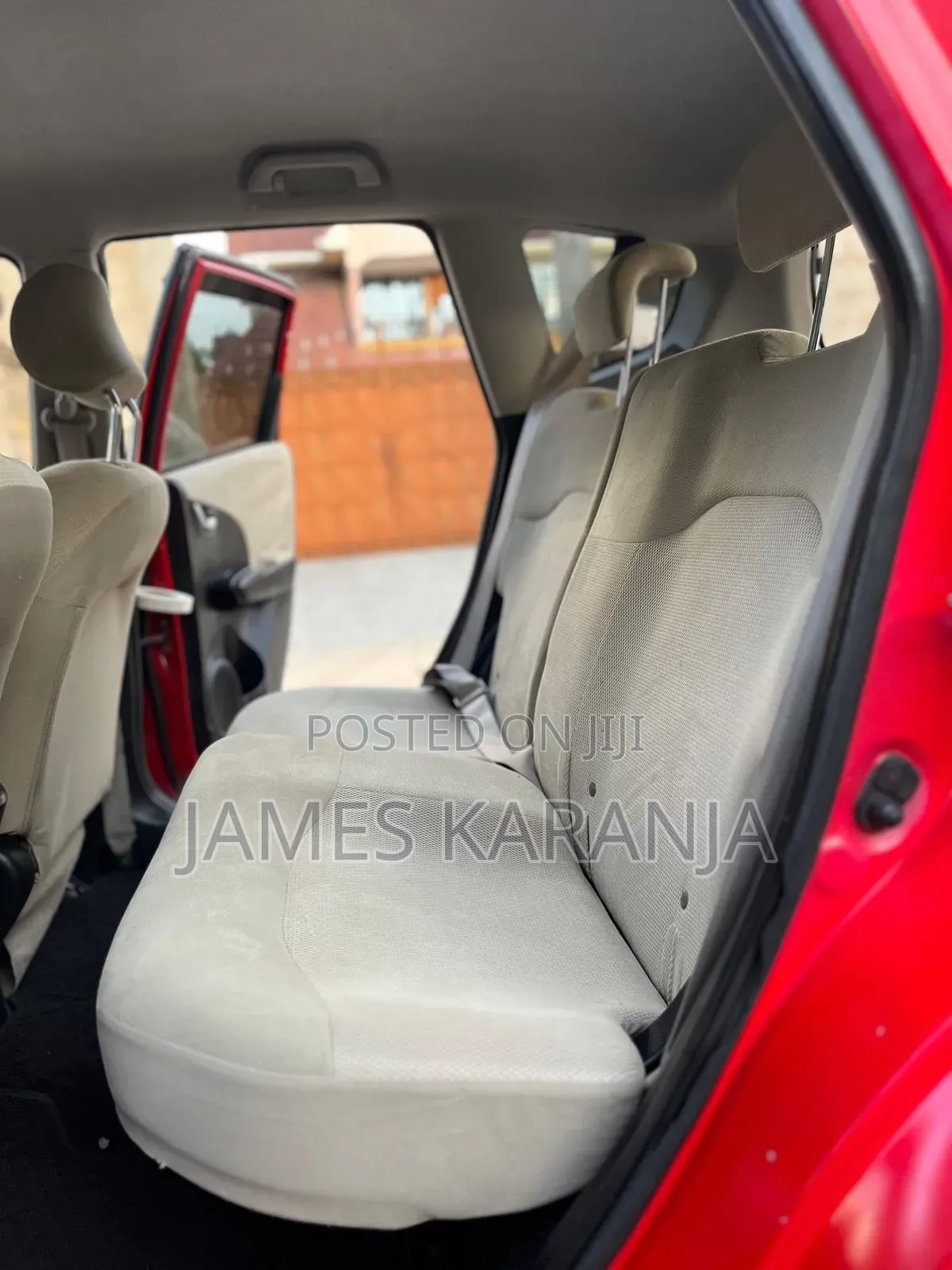 Honda Fit 2011 Red