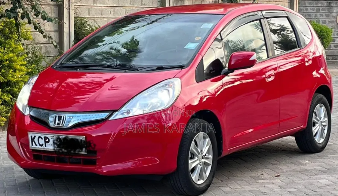 Honda Fit 2011 Red