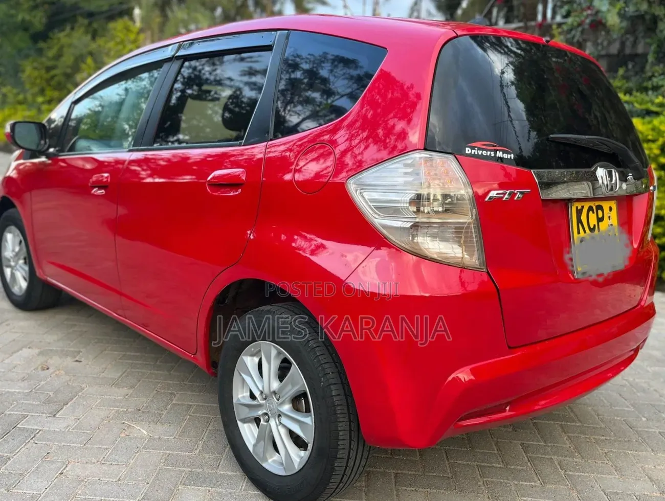 Honda Fit 2011 Red