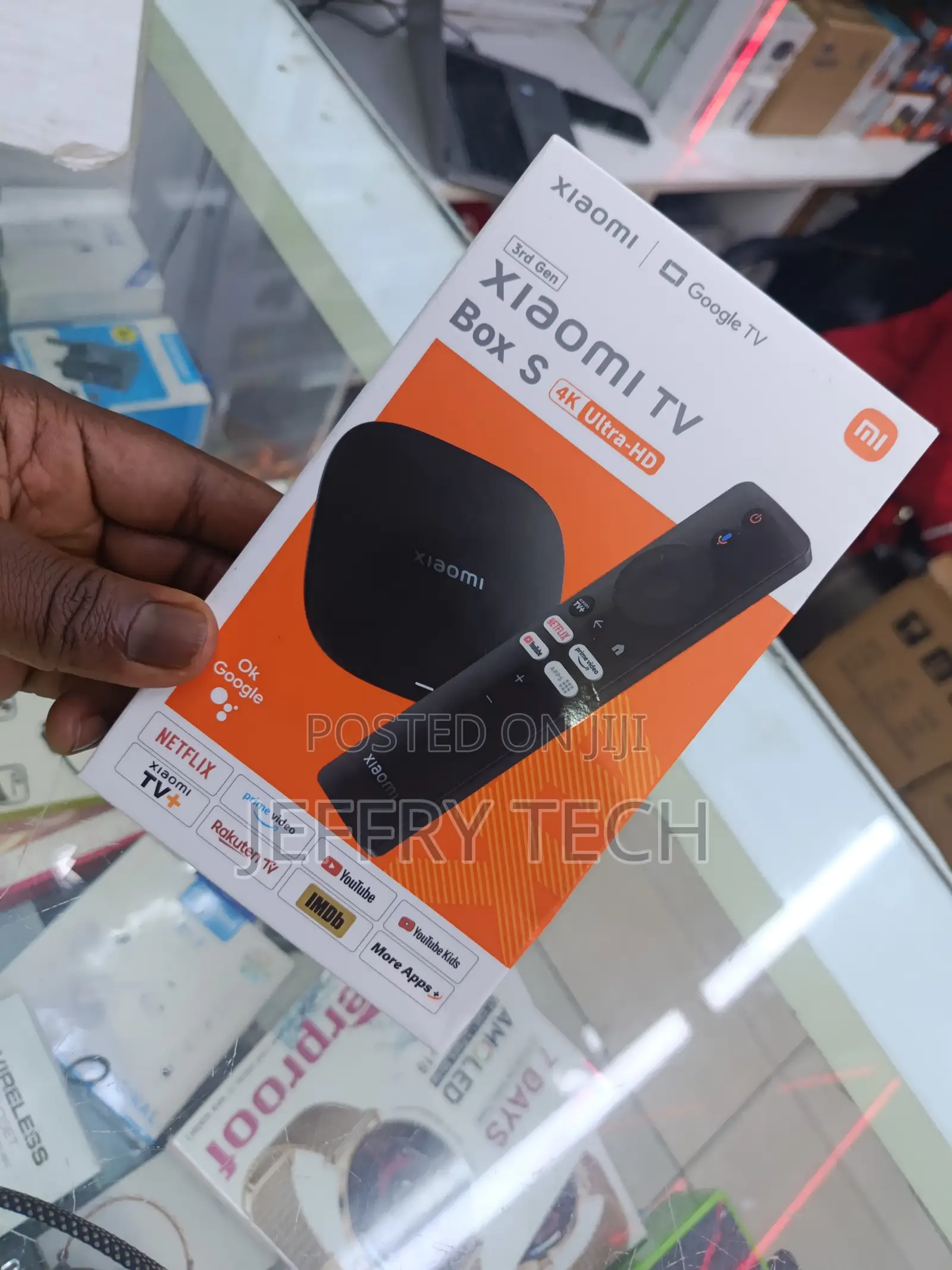 Xiaomi Tv Box S 3rd Gen Uhd Media Player, 32gb Storage, Google Tv,