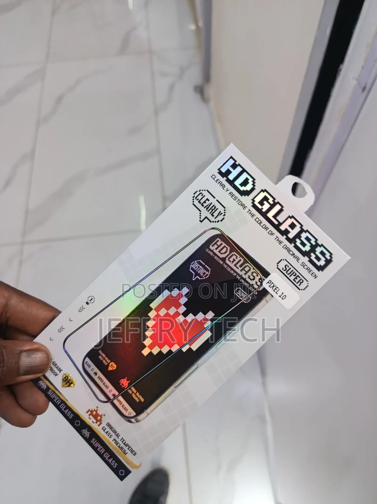 Hd Tempered Glass Screen Protectorr Glass for the Google Pixel 10