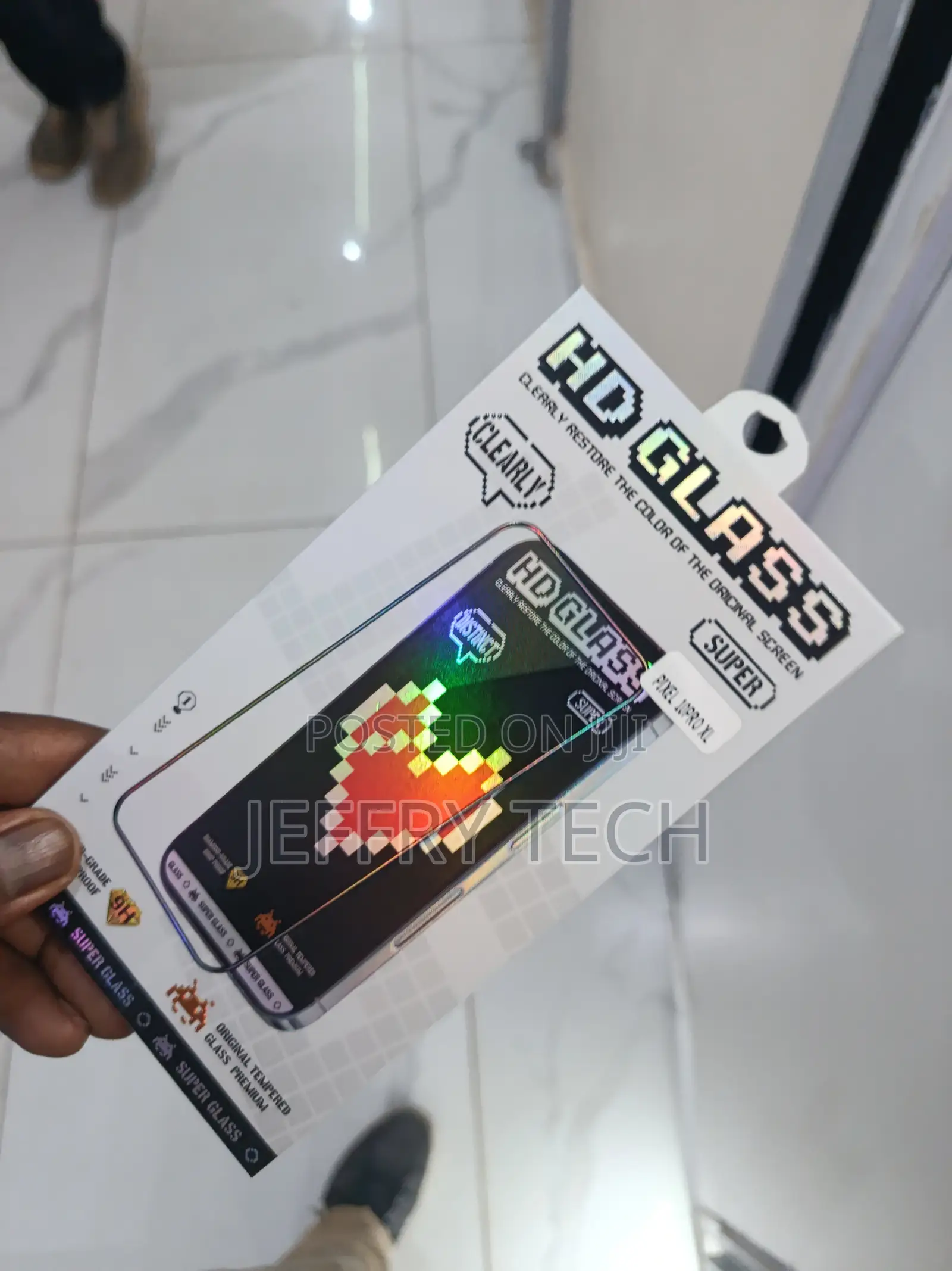 Hd Glass Tempered Glass Screen Protector for a Pixel 10 Pro Xl.