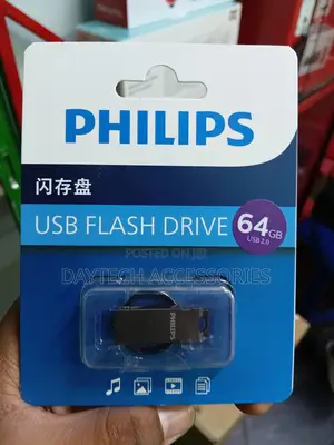This Is a 64gb Philips Usb 2.0 Flash Drive.