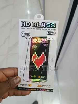 Glass Full Screen Protector for a Google Pixel Phone, for the 9a