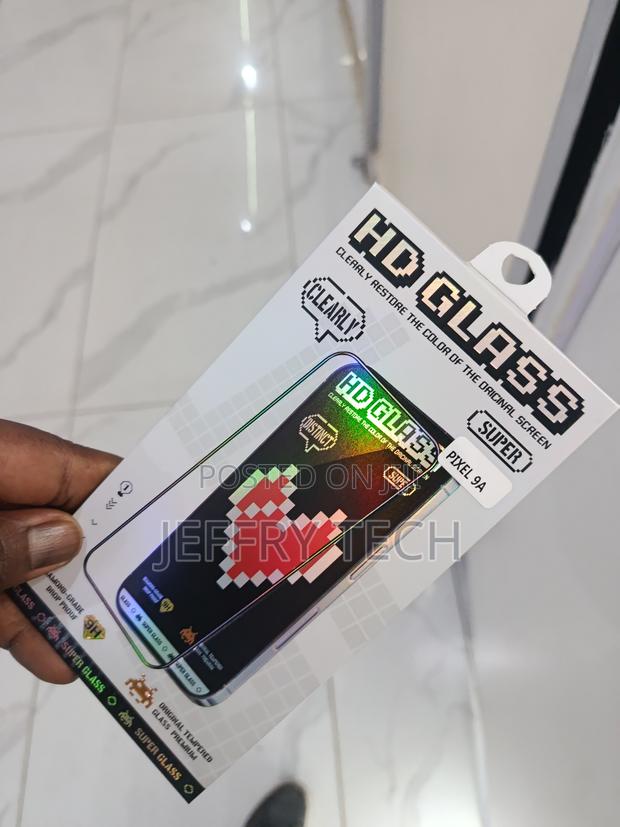 Glass Full Screen Protector for a Google Pixel Phone, for the 9a - thumbnail 2
