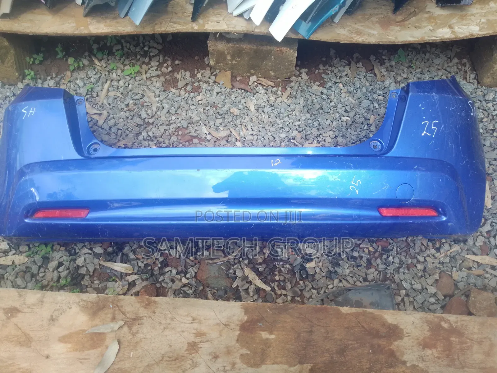 Honda Fit 2009-2013 Rear Bumper