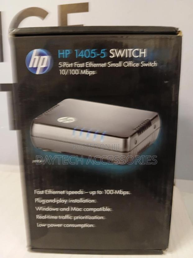 Hp 1405-5 V2 5-Port Fast Ethernet Switch - Grey