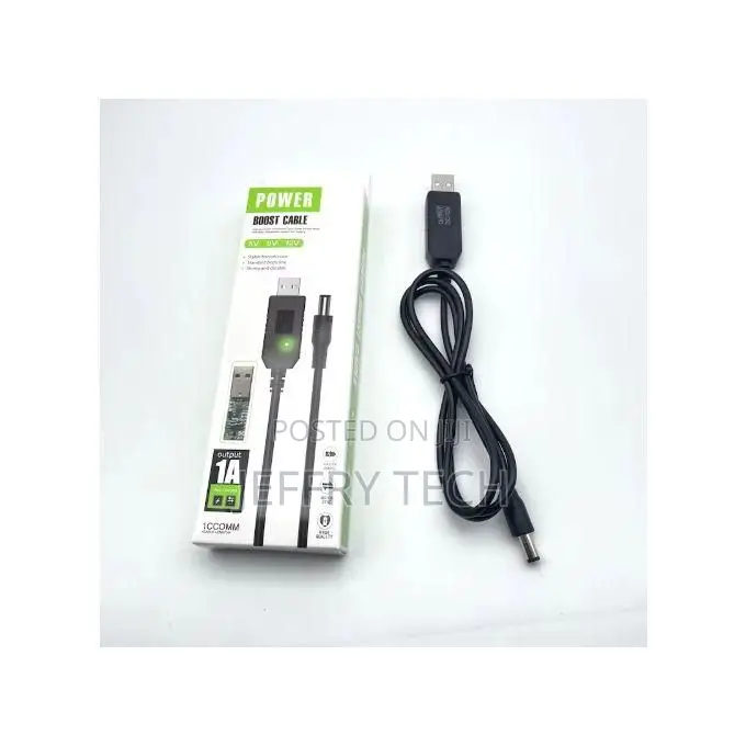 Usb Dc 5v to Dc 5v 9v 12v Cable Usb to 5v Voltage Power Supply Cable