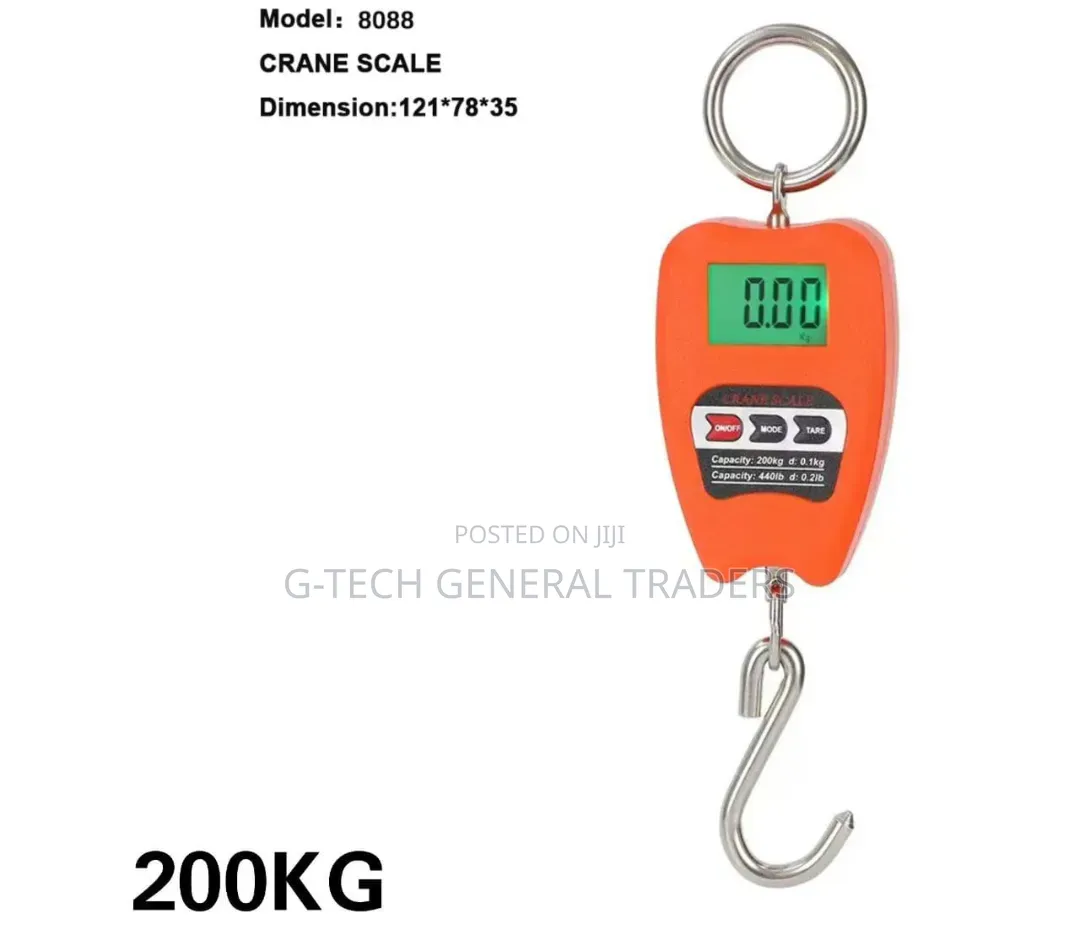 Generic Heavy Duty 200kg Hanging Scale Model 8088