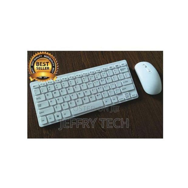 Wireless Mini Keyboard Mouse Combo for Windows Os Laptops - thumbnail 2