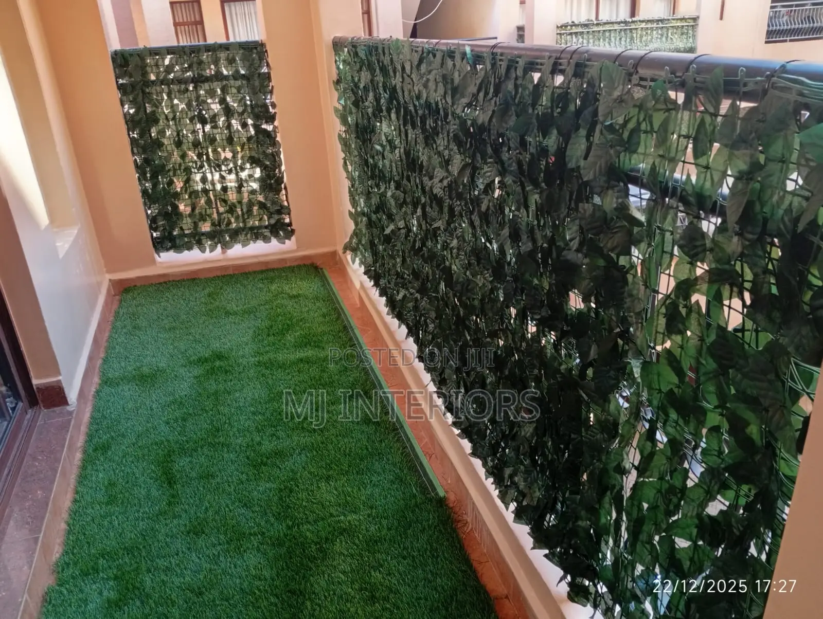 Dark Green Artificial Privacy Fence Roll Balcony Garden Cover