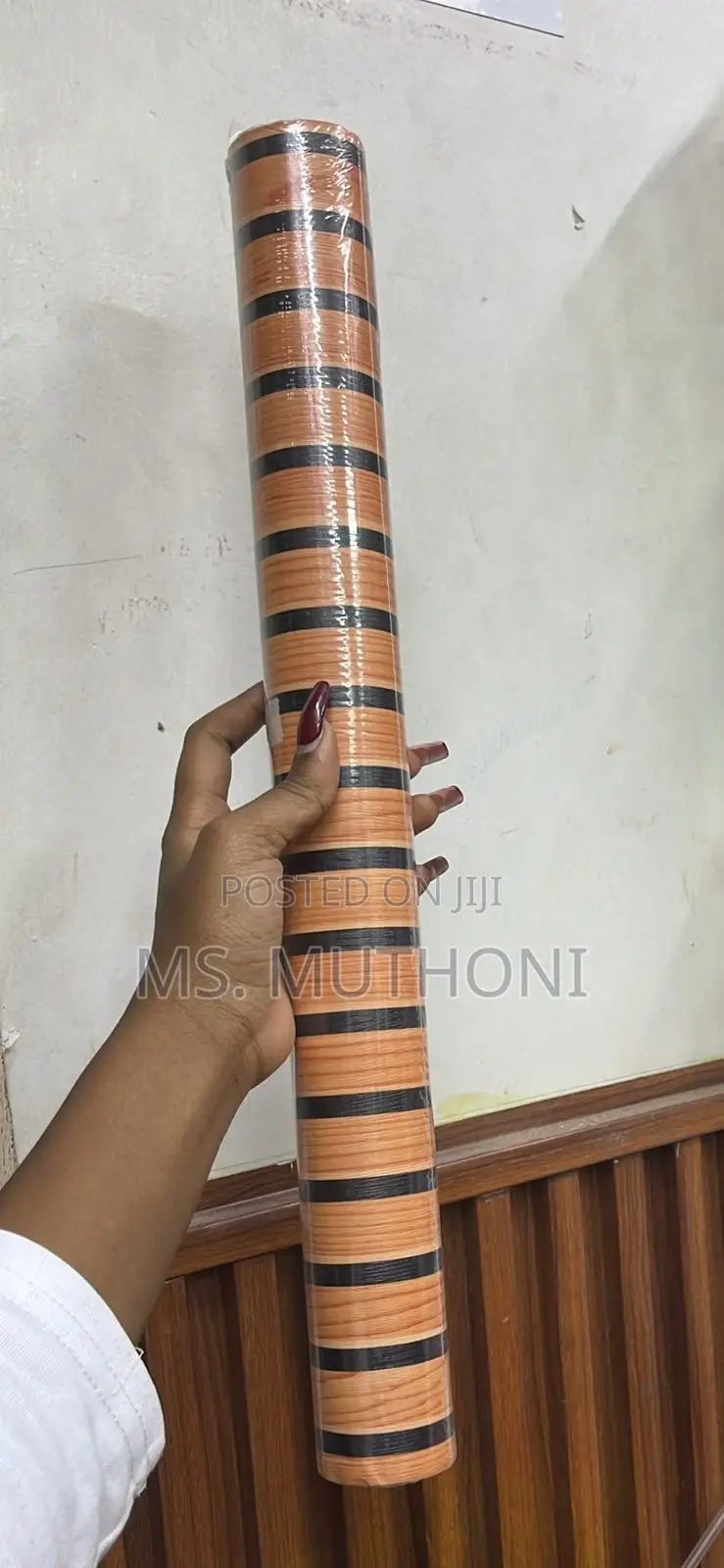 Decorative Self Adhesive Fluted Panel Wallpaper Design