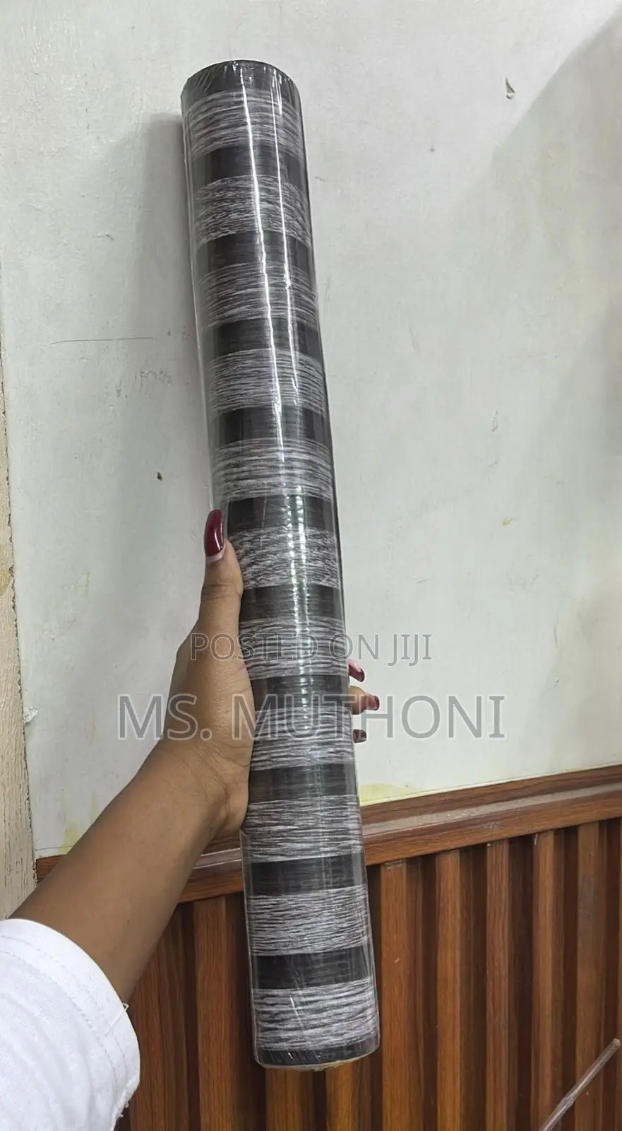 Decorative Self Adhesive Fluted Panel Wallpaper Design
