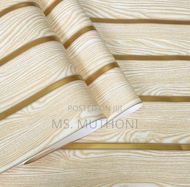 Decorative Self Adhesive Fluted Panel Wallpaper Design - thumbnail 2