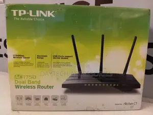 Tp-Link Archer C7 Ac1750 Wireless Dual Band Gigabit Router - Black
