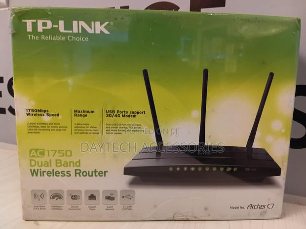 Tp-Link Archer C7 Ac1750 Wireless Dual Band Gigabit Router - Black - thumbnail 2