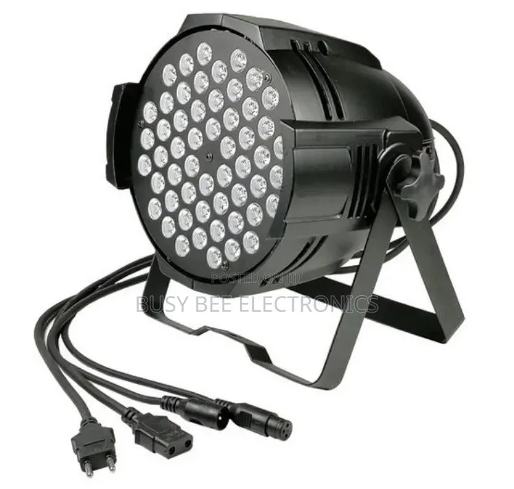 54pcs 3in1 Induction Lamps Par Can Wedding Lighting RGBW Par Light