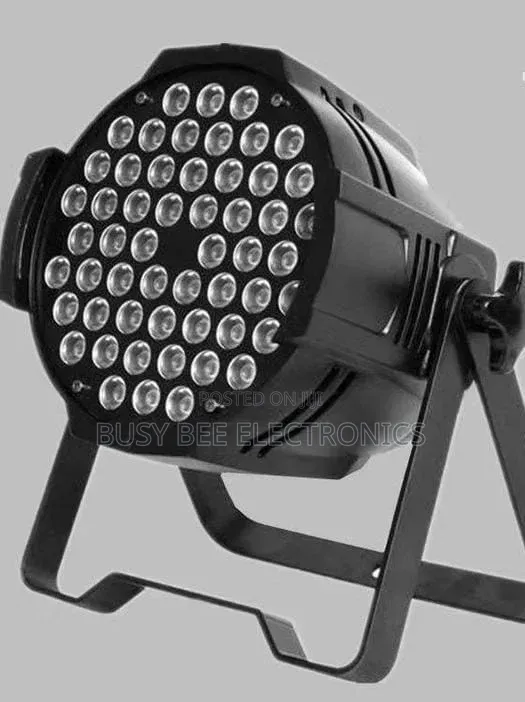 54pcs 3in1 Induction Lamps Par Can Wedding Lighting RGBW Par Light