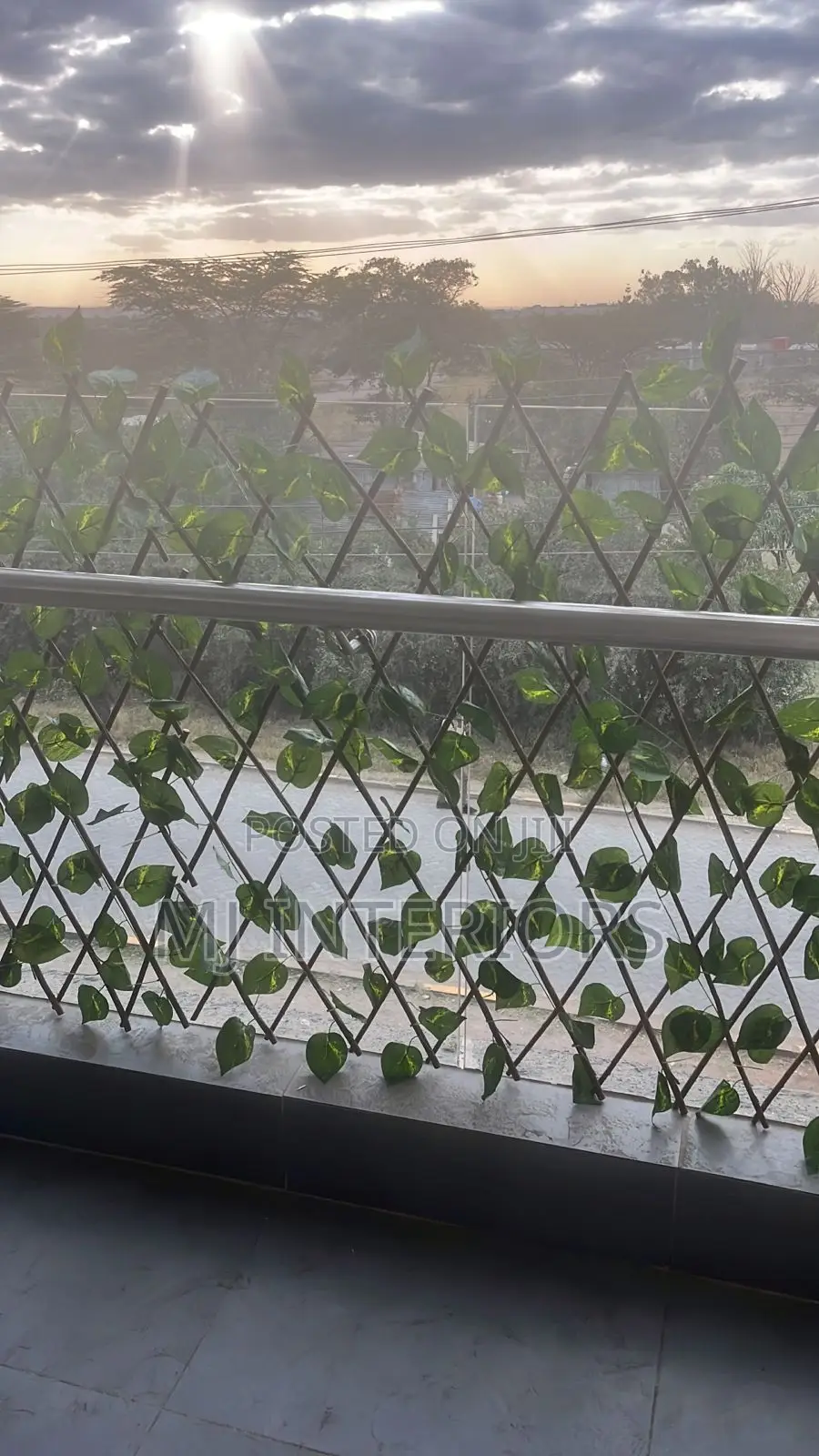 Expandable Artificial Ivy Fence Retractable Balcony Privacy Screen