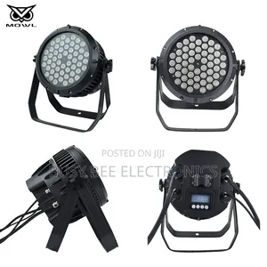 4 Pack 54x3 Ip65 RGB 3in1 DMX Led Outdoor Par Can Light