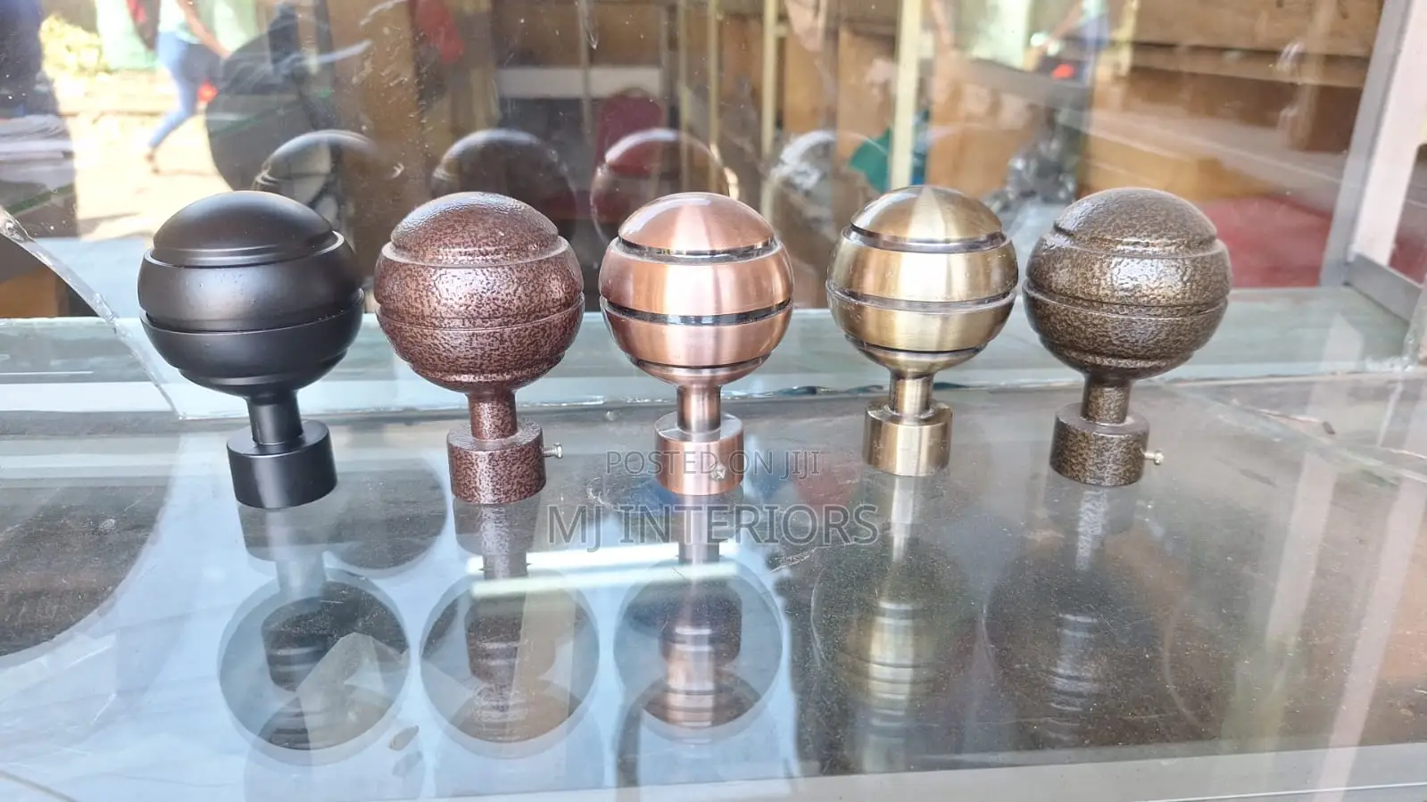 Affordable Jua Kali Rod Brackets Accessories for Curtains