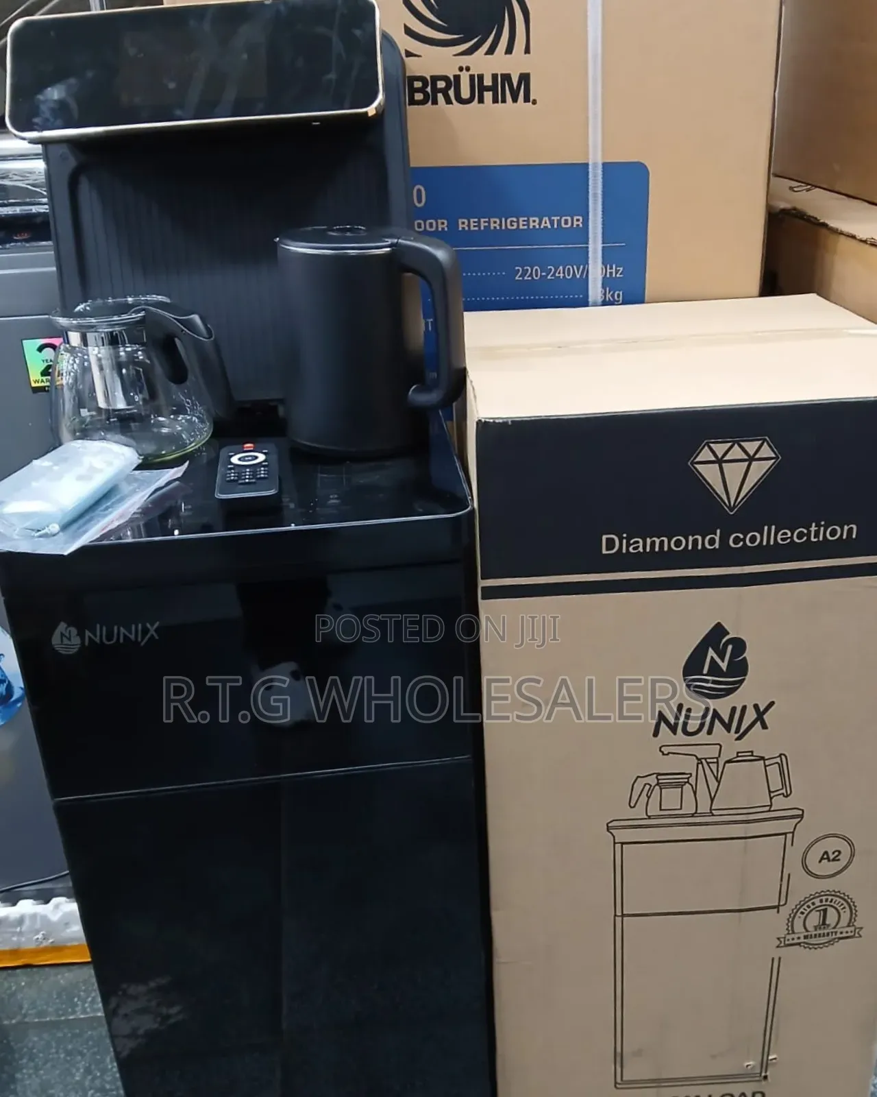 Nunix A2c-X2 Smart Water Dispenser With Bluetooth Fm Radio