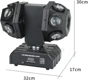 12 X 10w Super Beam Led Moving Head Laser Light